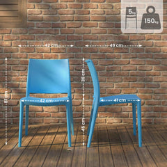 Stuhl Meton - blau