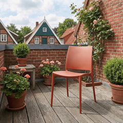 Stuhl Meton - terracotta
