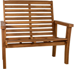 Reclining Teakbank Nicosia 120 cm - teak