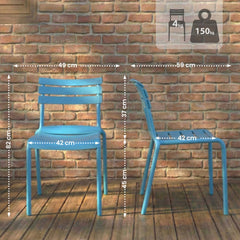 Stuhl Kebren - blau