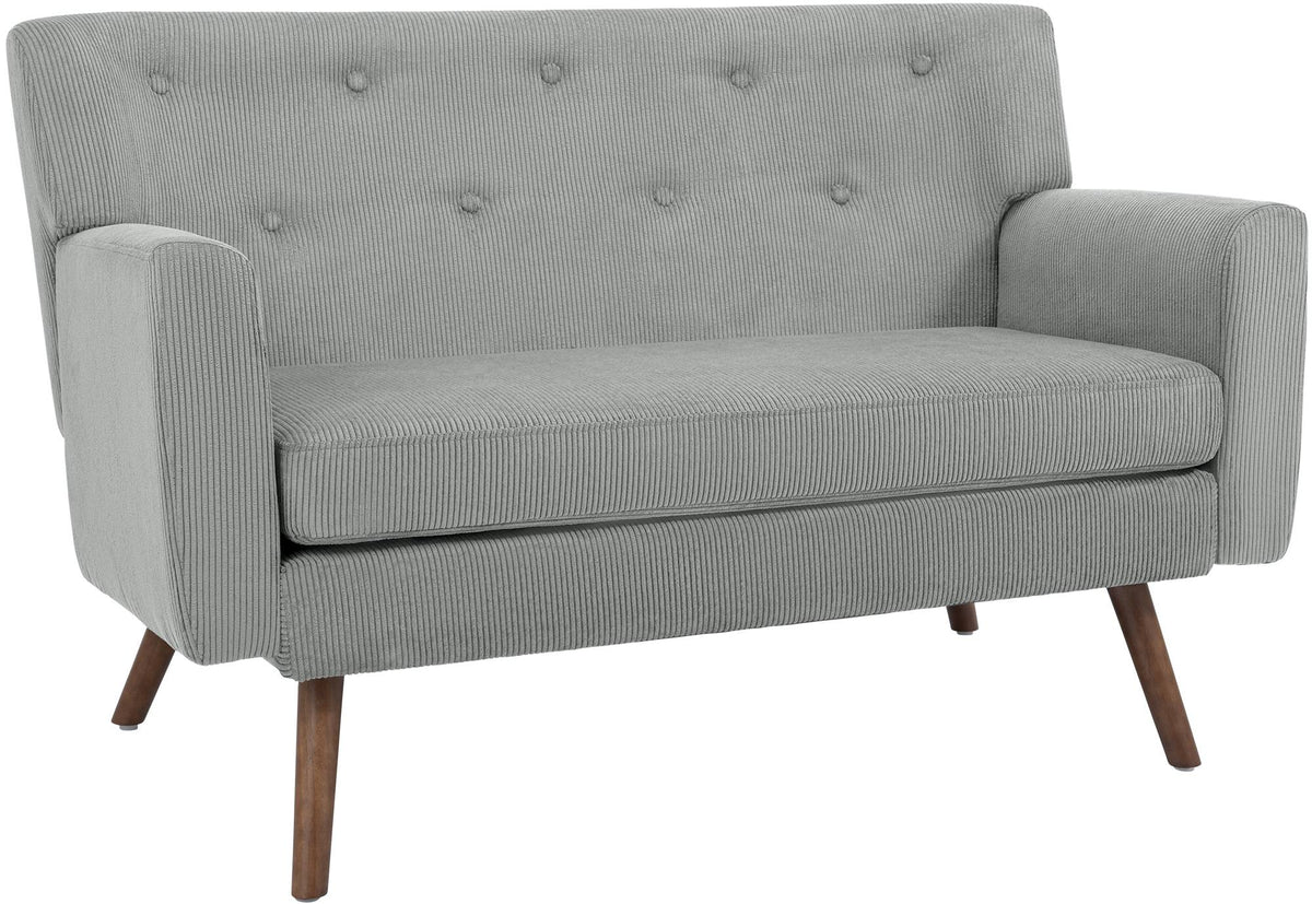 Sofa Kioni Cord - grau