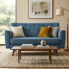 Sofa Kioni Cord - blau
