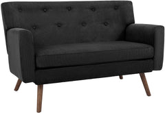 Sofa Kioni Cord - schwarz