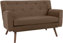 Sofa Kioni Cord - dunkelbraun