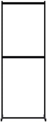 Kleiderst�nder Helga 70x185 cm - schwarz