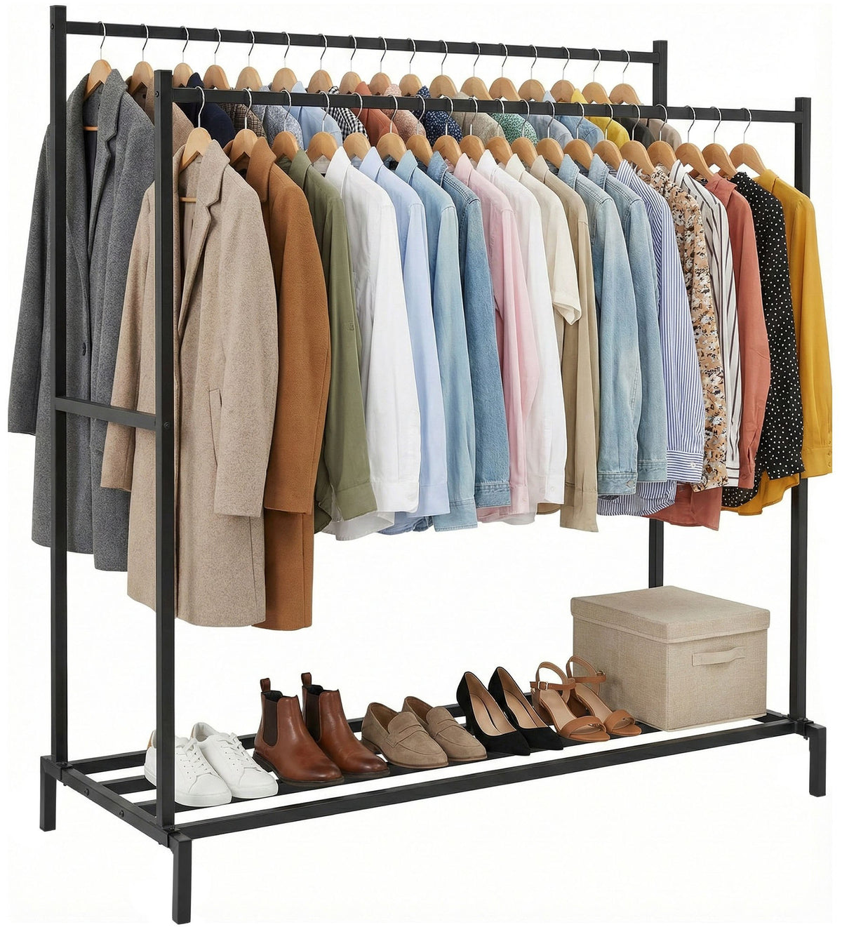 Kleiderst�nder Karita 150 cm - schwarz