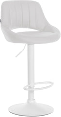 Barhocker Milet Kunstleder wei� - wei�