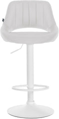 Barhocker Milet Kunstleder wei� - wei�
