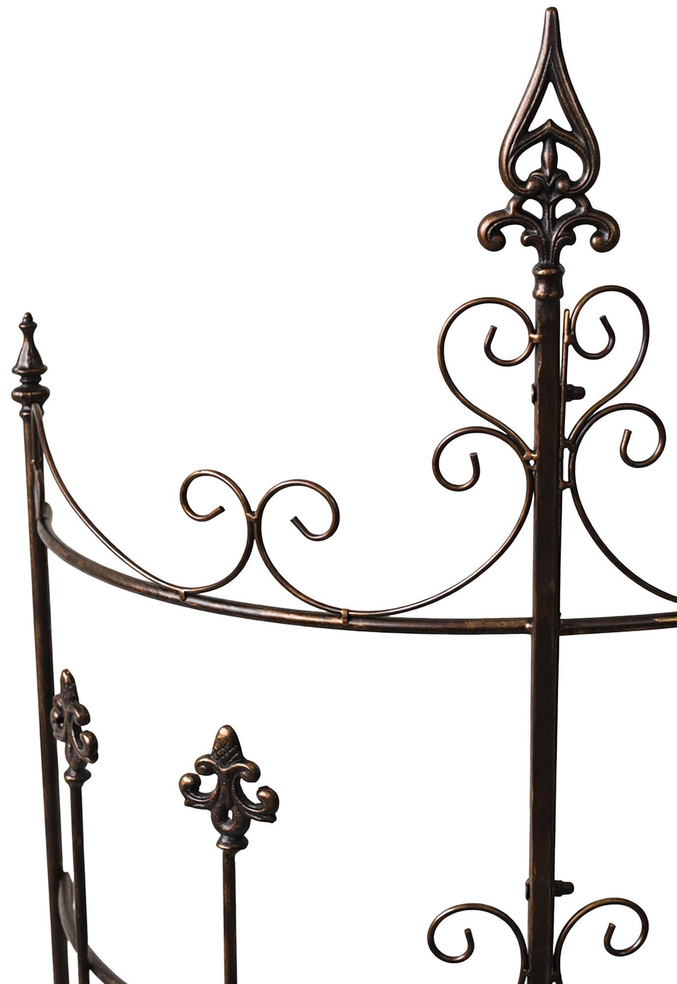 2er Set Rankgitter Klivia - bronze by Dropshipping-Europe – Rosenb�gen