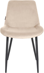 Esszimmerstuhl Victoria Samt - creme