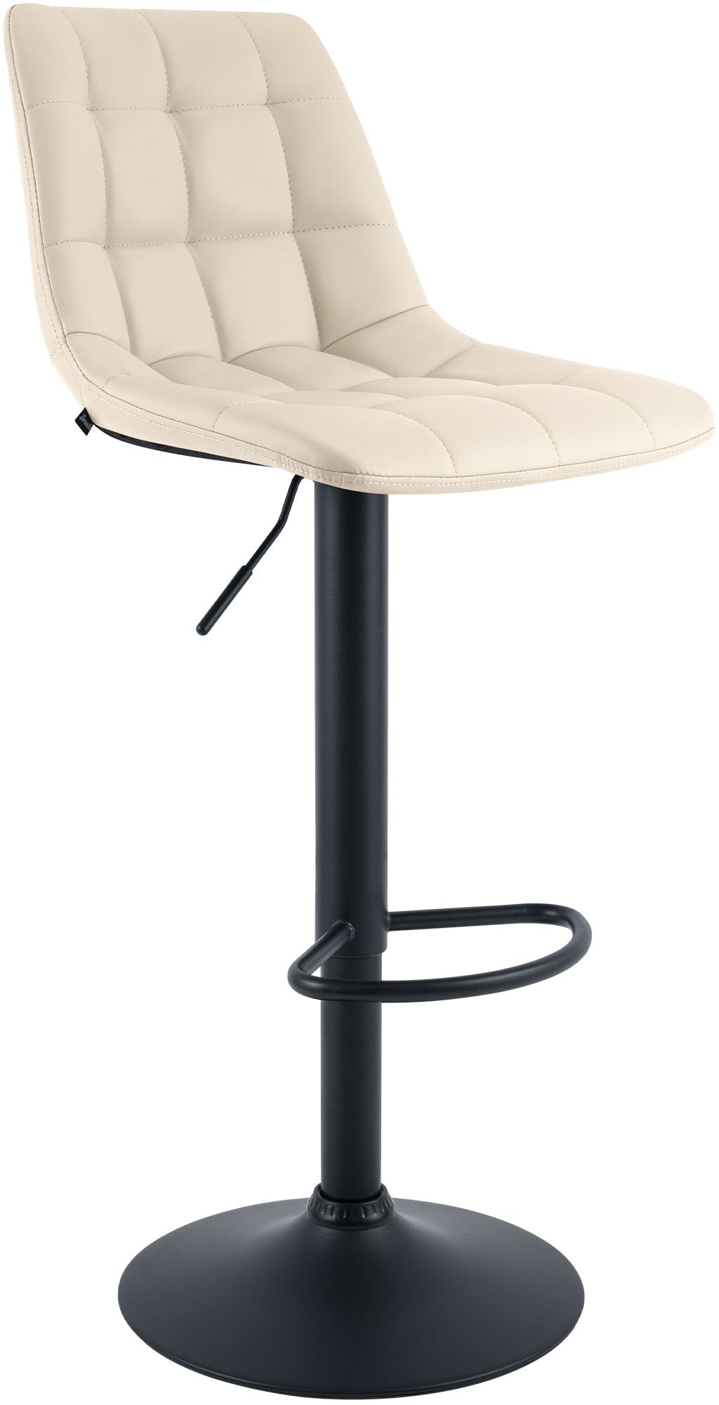 2er Set Barhocker Mapun Kunstleder - creme