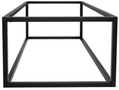 Tischgestell Metall 120x60x42 cm - schwarz