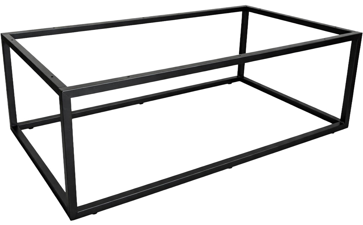 Tischgestell Metall 120x60x42 cm - schwarz