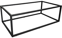 Tischgestell Metall 120x60x42 cm - schwarz