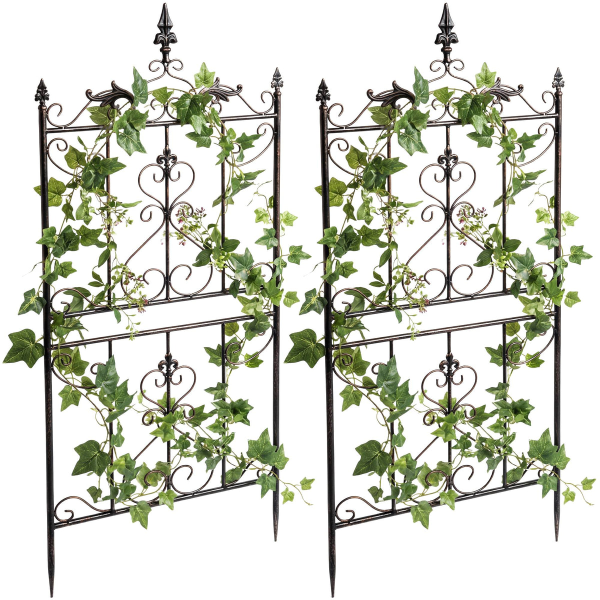 2er Set Rankgitter Myrte - bronze by Dropshipping-Europe – Rosenb�gen
