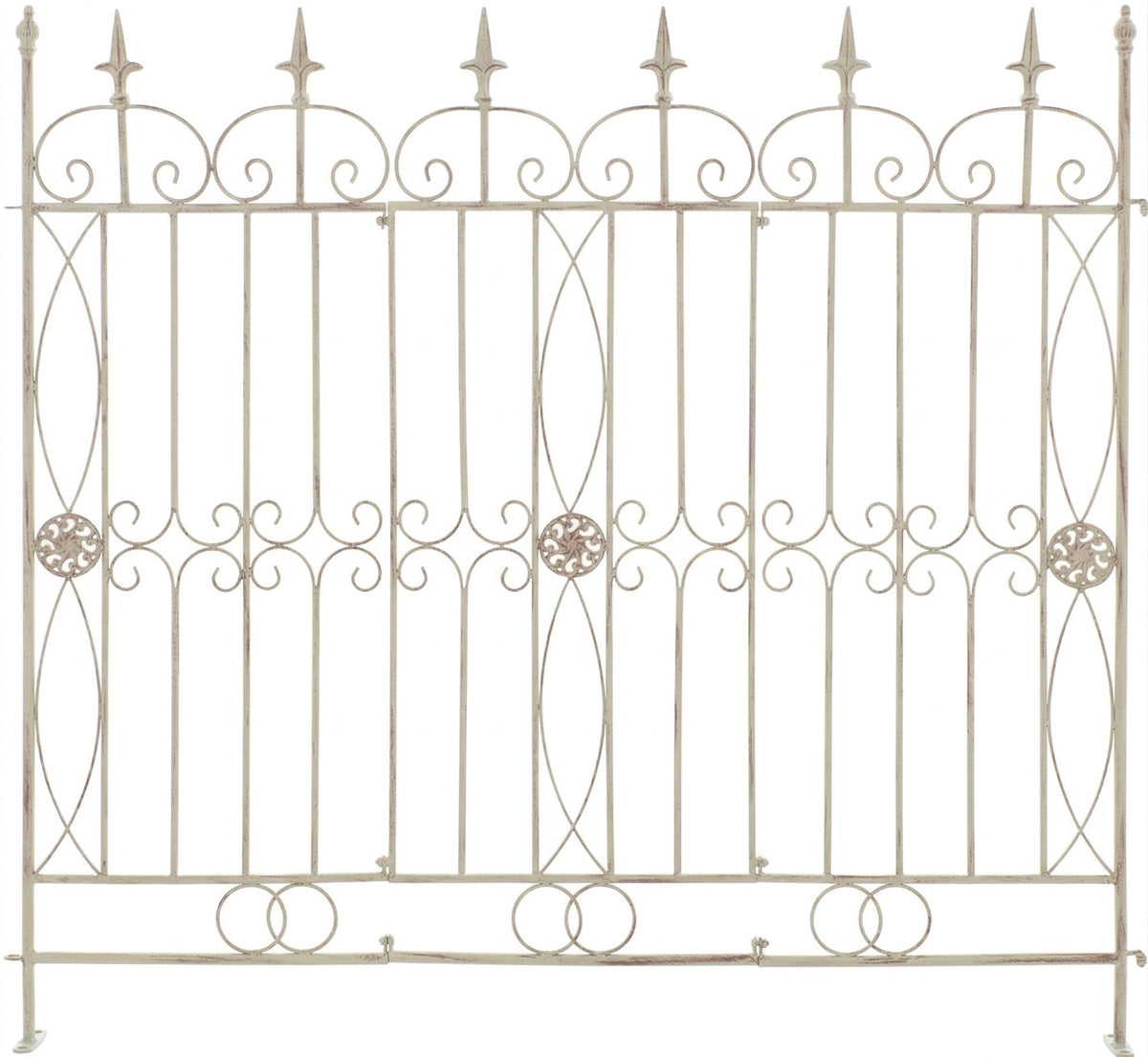 Gartenzaun Mangold - antik-creme