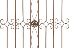 Gartenzaun Mangold - antik braun