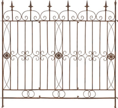 Gartenzaun Mangold - antik braun