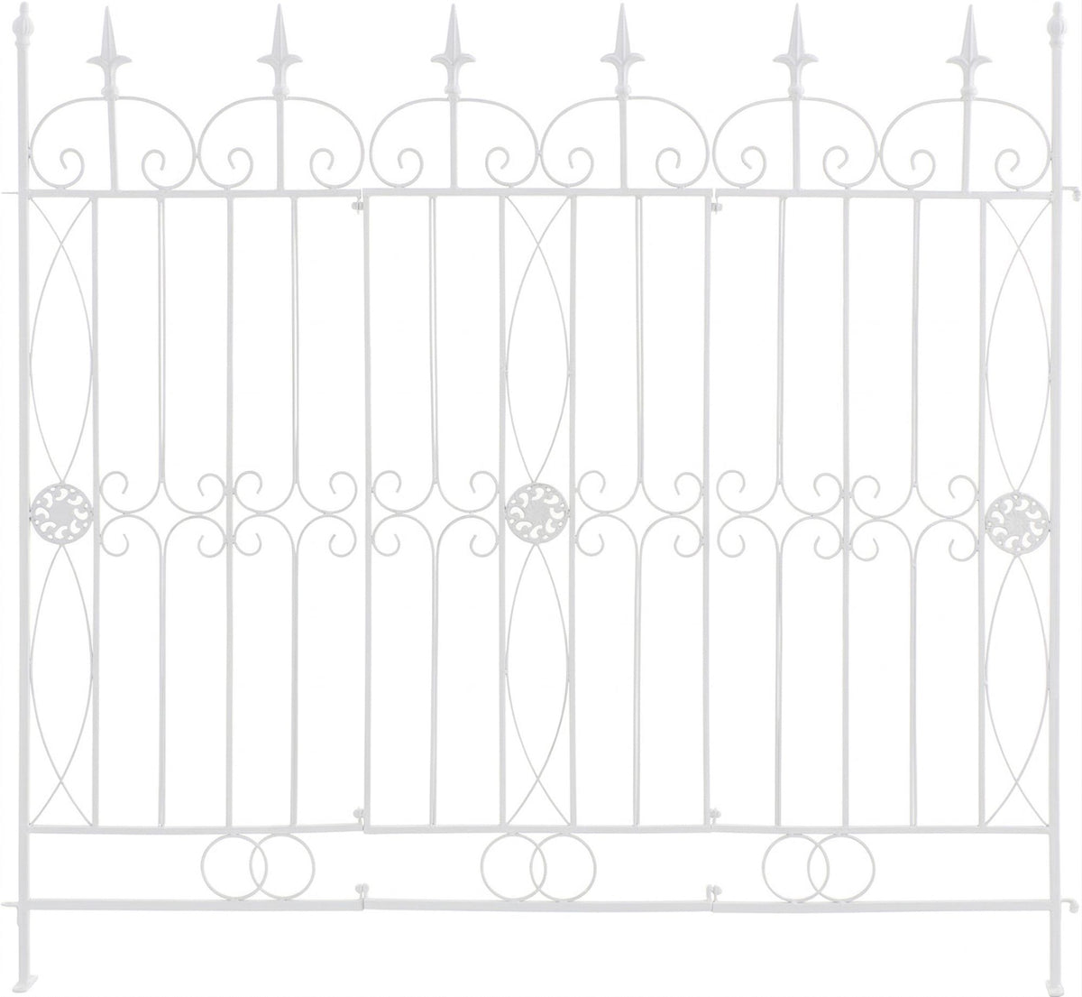 Gartenzaun Mangold - wei�