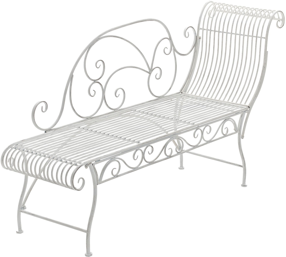 Gartenbank Karma - antik wei�