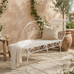 Gartenbank Karma - antik wei�