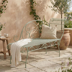 Gartenbank Karma - antik-gr�n