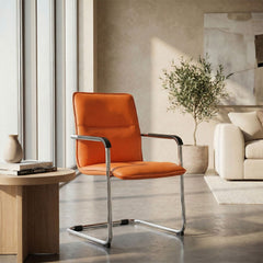Besucherstuhl Seattle - orange
