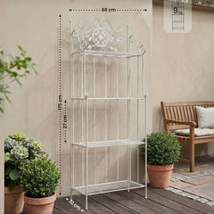 Standregal Flora - antik wei�