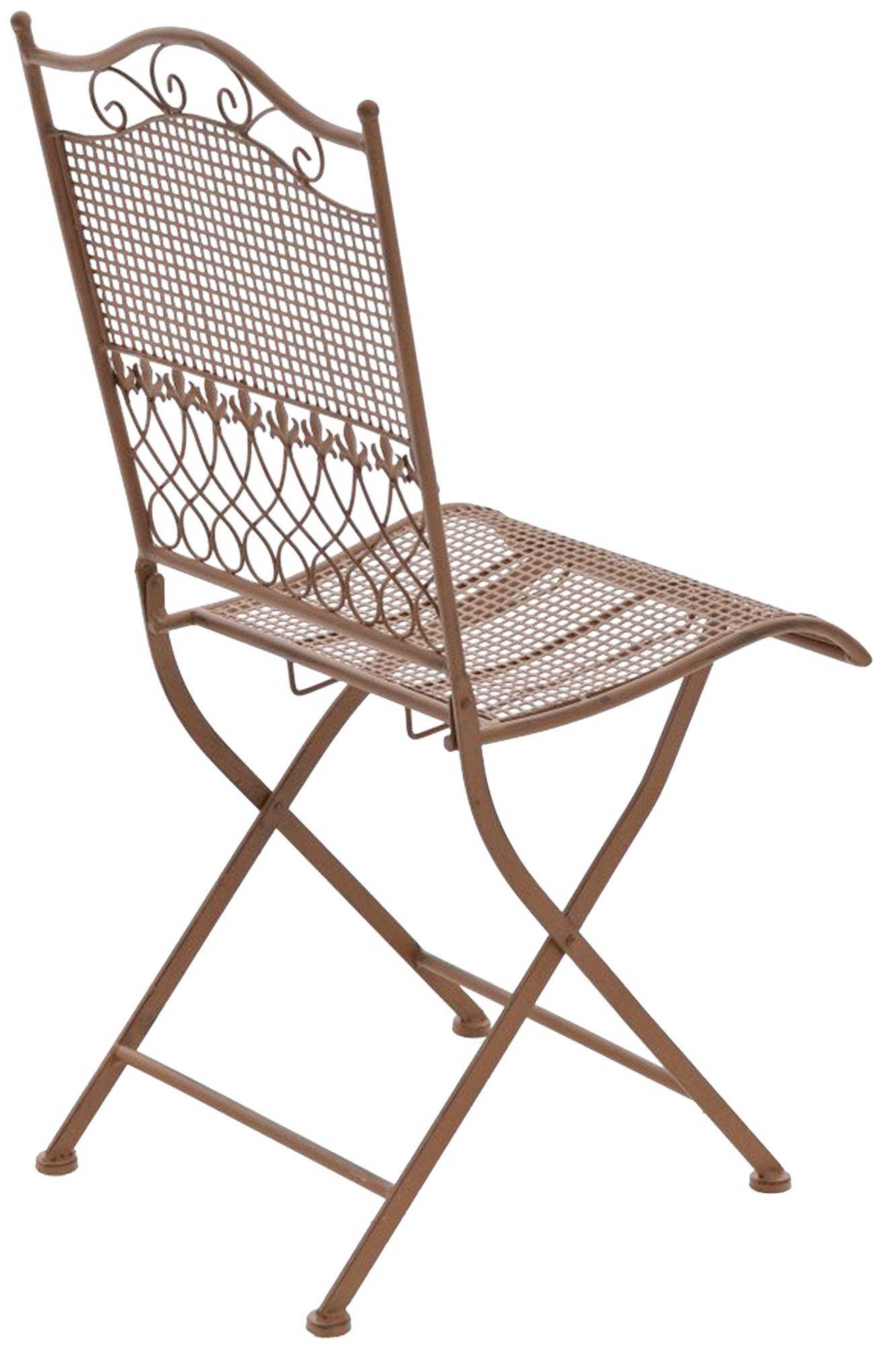 2er Set Gartenst�hle Kiran - antik braun by Dropshipping-Europe – Gartenm�bel