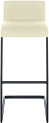 2er Set Barhocker Newport B Stoff - creme