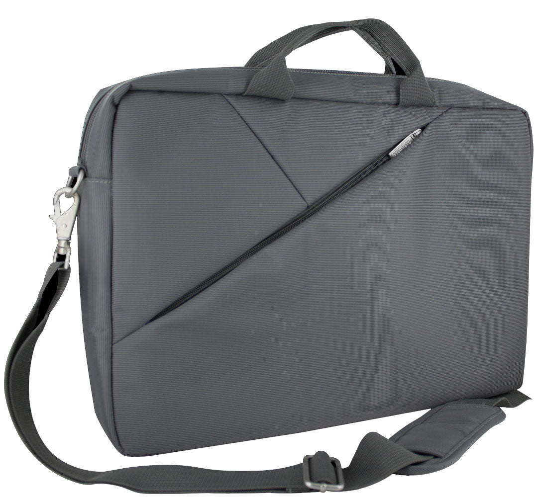 Borsa per laptop 21919 - ATLANTIS P004-L77-A3-16 con design moderno e zip diagonale, perfetta per uso professionale e quotidiano.