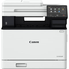 Canon 5455C001AA C1333iF multifunzione laser bianca con pannello comandi digitale. Perfetta per stampa professionale in ambienti aziendali.