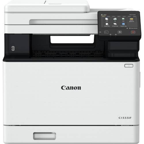 Stampante multifunzione Canon 5455C001AA C1333iF con display touchscreen, ideale per uffici. Scopri caratteristiche e specifiche su Cometa.