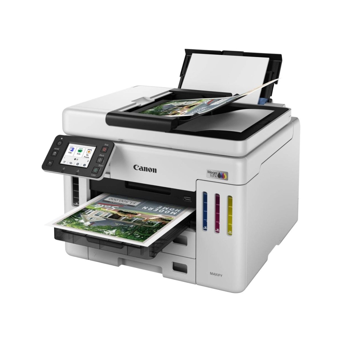 Canon 26690 - CANON 6880C006 in funzione con scanner automatico e stampa a colori simultanea