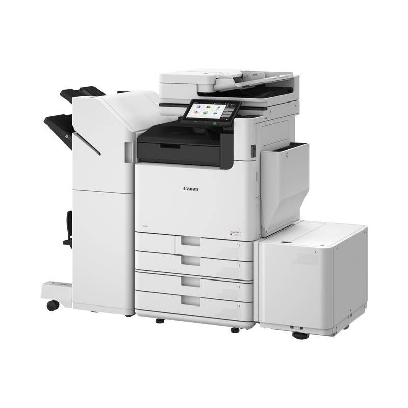Canon 26812 con cassetti multipli e finitore, ricambio Canon per flussi di stampa intensivi. Ricambi stampa Canon per ambienti professionali.