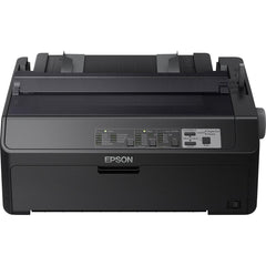 Stampante EPSON 27760 C11CF39402A0 nera, compatta e robusta, perfetta per stampa modulare e documenti continui in ufficio.