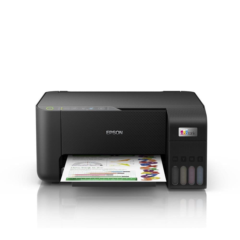 Stampante Epson 27910 - EPSON C11CJ67428 con stampa a colori attiva, modello EcoTank con serbatoi ricaricabili. Categoria: stampanti multifunzione.