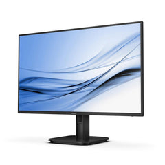 Monitor PHILIPS 24E1N1100A/00 con cornice sottile e supporto regolabile, perfetto per configurazioni dual screen e ambienti professionali.