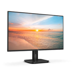 PHILIPS 24E1N1200A/00 - Monitor nero con display panoramico e supporto regolabile, perfetto per ambienti moderni.