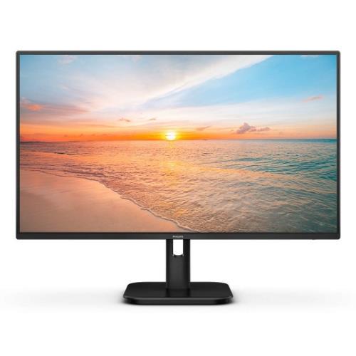 Monitor PHILIPS 24E1N1200A/00 con cornice sottile e colori vividi, ideale per intrattenimento e produttività quotidiana.