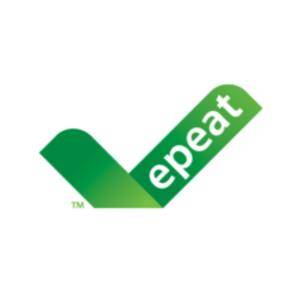 Logo certificazione EPEAT per il computer Xerox 29937 - XEROX B410V_DN, sinonimo di responsabilità ambientale e sostenibilità.