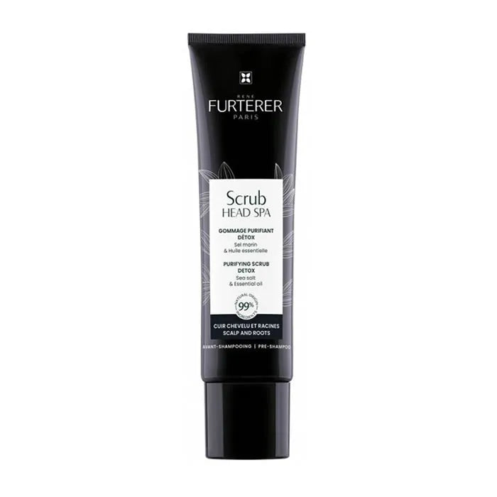 Scrub detox purificante Rene Furterer Head Spa da 150ml per capelli sani e puliti.