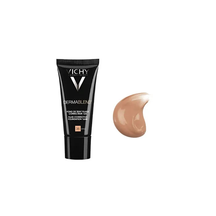 Vichy Dermablend Fondotinta Fluido Correttore 16h 35 Sand 30ml by VICHY – 17999