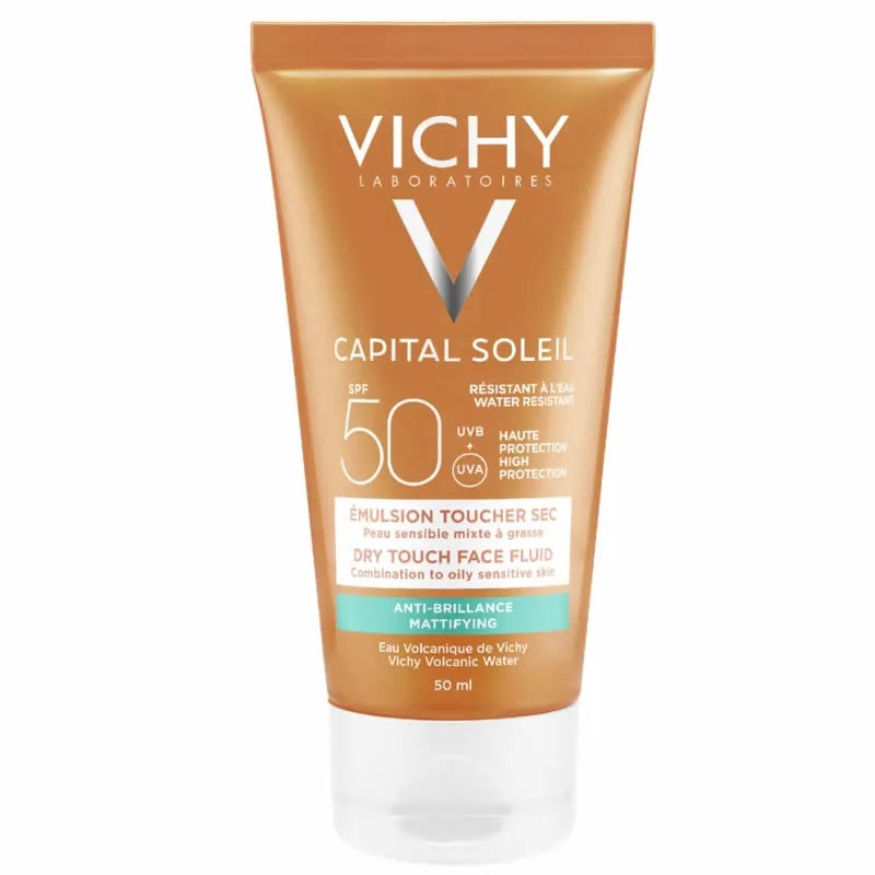Vichy Ideal Capital Mattifying Face Fluid Dry Touch Spf50 50ml by VICHY – 16095