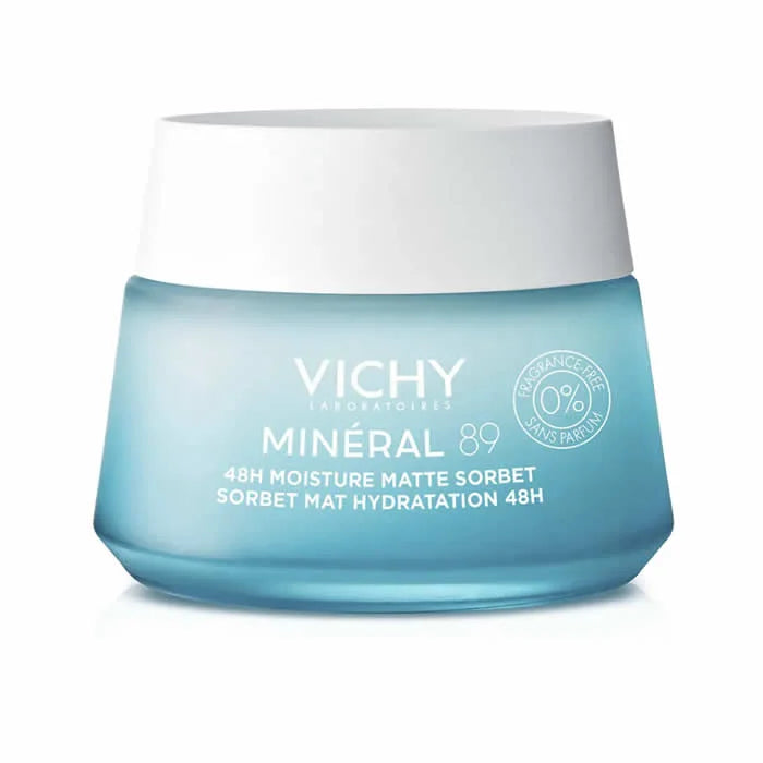 Vichy Mineral 89 Trattamento Idratante Sobrio Opacizzante 48 Ore 50ml