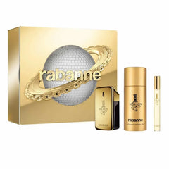 Paco Rabanne 1 Million Eau De Toilette Spray 50ml Set 3 Parti