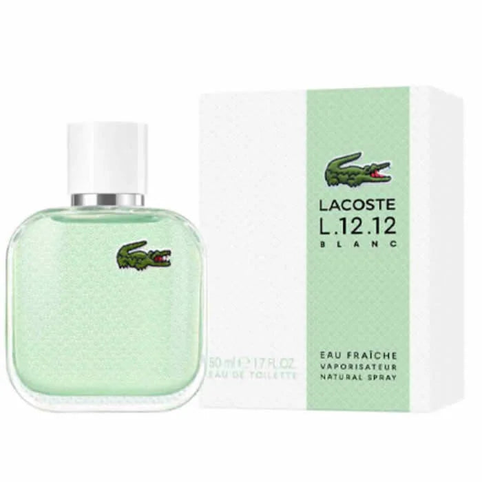 Lacoste L.12.12 Blanc Eau Fraiche Eau De Toilette Spray 50ml
