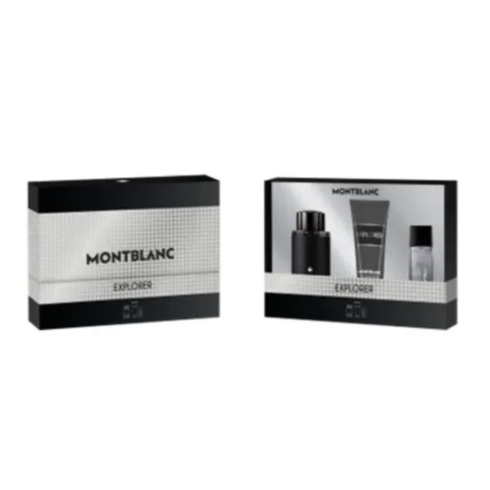 Montblanc Explorer Eau De Parfum Spray 100ml Set 3 Parti