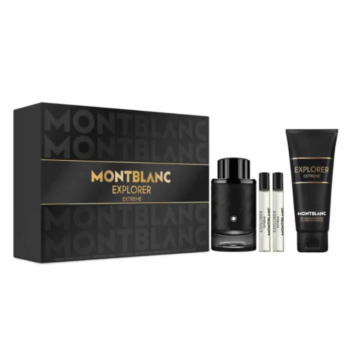 Montblanc Explorer Extreme Eau De Parfum Spray 100ml Set 4 Parti