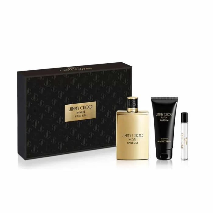 Jimmy Choo Man Eau De Parfum Spray 100ml Set 3 Parti